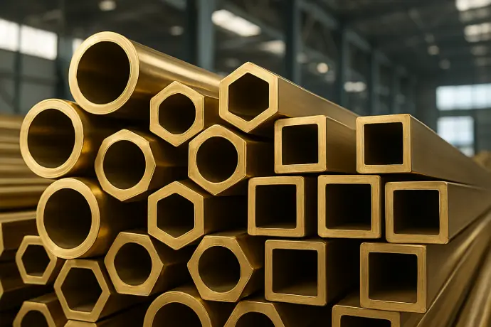 Hollow Brass Bars